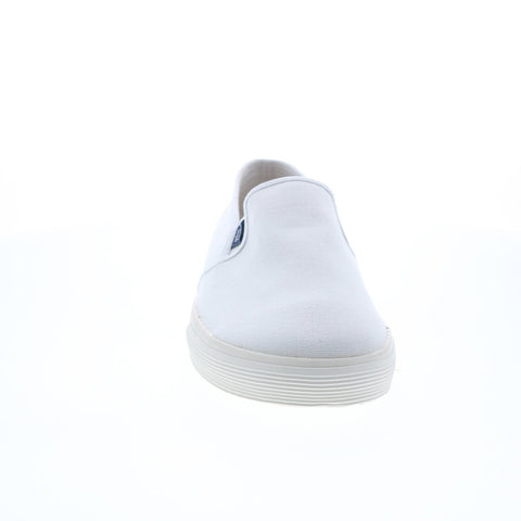Original Penguin Sam Stripe Slip On PG00028 Mens White Lifestyle Sneakers Shoes