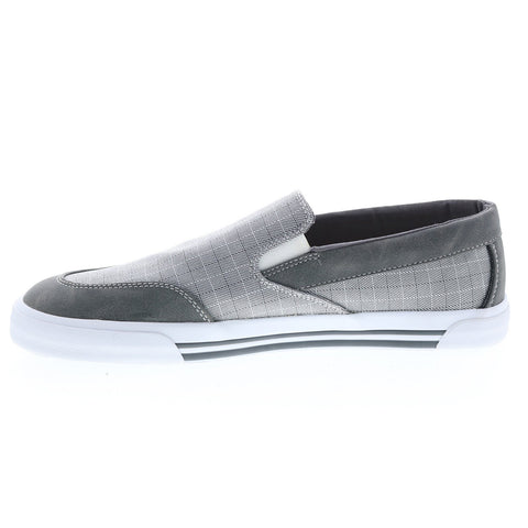 Original Penguin Novo Slip On PG00035 Mens Gray Canvas Lifestyle Sneakers Shoes