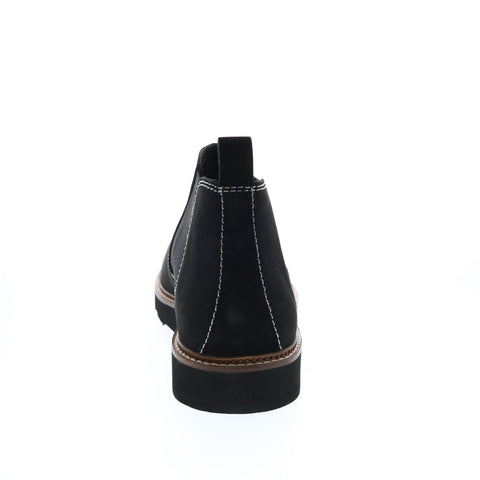 Original Penguin Abbot Wedge Chelsea PG00055 Mens Black Nubuck Boots