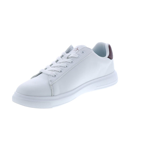 Original Penguin Bryant Band Stripe PGS22006 Mens White Lifestyle Sneakers Shoes