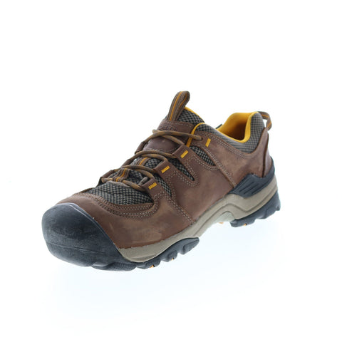 Keen Gypsum II Waterproof 1016765 Mens Brown Leather Lace Up Hiking Boots