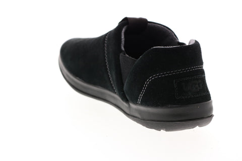 Ugg Hanz-M Suede Slipper 1017266-BLK Mens Black Suede Slip On Clog Slippers Shoes