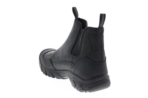 Keen Hoodoo III Chelsea 1021872 Womens Black Nubuck Slip On Work Boots