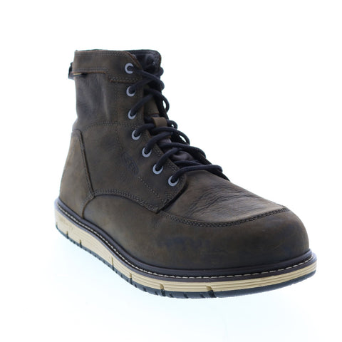 Keen San Jose 6 1023203 Mens Brown Leather Lace Up Work Boots