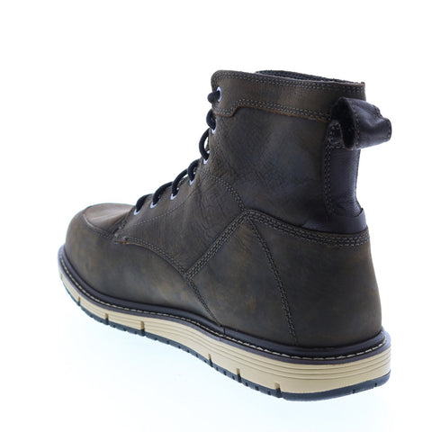 Keen San Jose 6 1023203 Mens Brown Leather Lace Up Work Boots