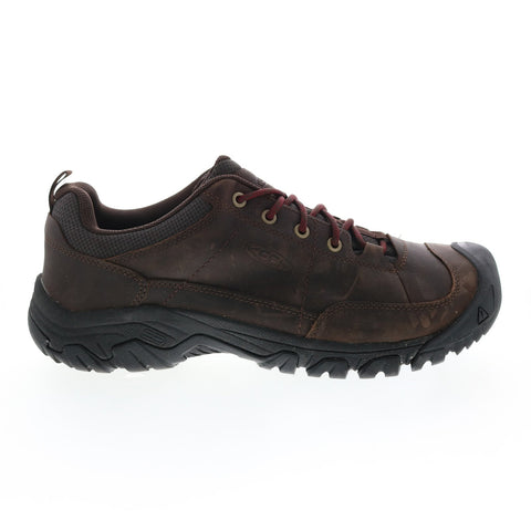 Keen Targhee III Oxford 1023288 Mens Brown Leather Lace Up Plain Toe Shoes