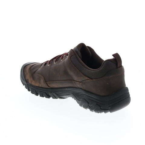 Keen Targhee III Oxford 1023288 Mens Brown Leather Lace Up Plain Toe Shoes