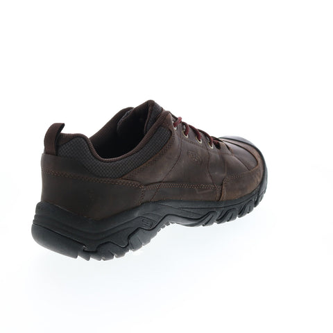 Keen Targhee III Oxford 1023288 Mens Brown Leather Lace Up Plain Toe Shoes