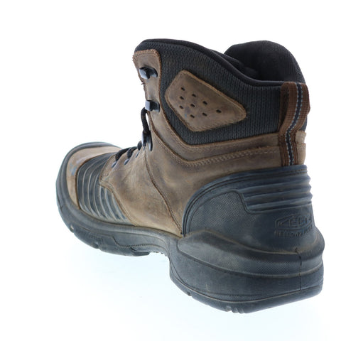 Keen Portland 6 1023386 Mens Brown Leather Lace Up Work Boots