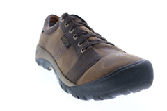 Keen Austin 1024273 Mens Brown Leather Oxfords & Lace Ups Plain Toe Shoes