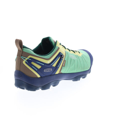 Keen Venture Waterproof 1024649 Mens Blue Synthetic Lace Up Athletic Hiking Shoes