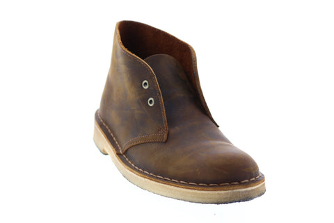 Clarks Desert Boot 26138218 Womens Brown Leather Lace Up Chukkas Boots
