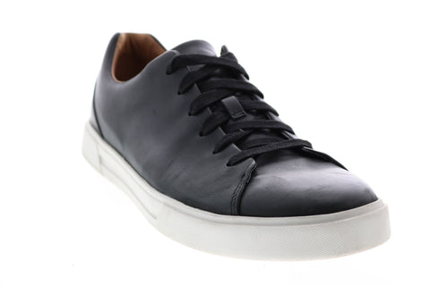 Clarks Un Costa Lace 26140811 Mens Black Leather Lifestyle Sneakers Shoes