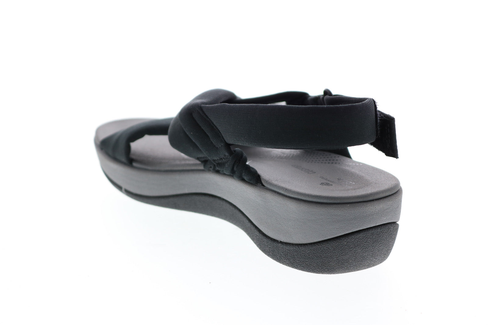 Clarks Arla Belle 26143178 Womens Black Canvas Strap Slingback