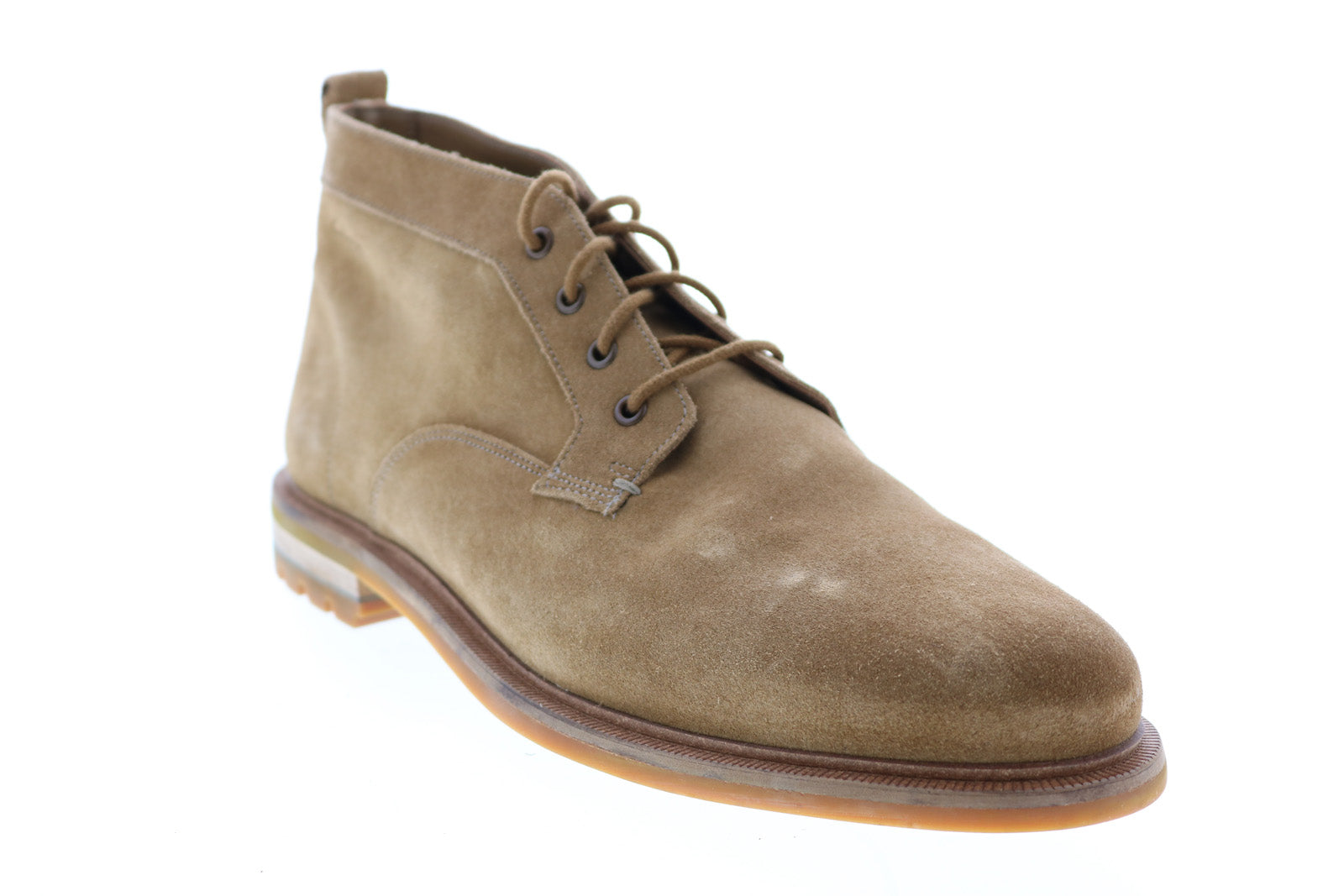 Clarks Foxwell Mid 26148768 Mens Brown Suede Lace Up Chukkas  display picture 2