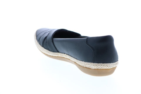 Clarks Danelly Shine Lea. 26150508 Womens Black Leather Loafer Flats Shoes