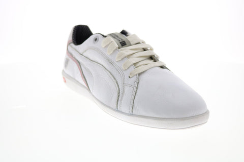 Puma Ferrari Primo 30536501 Mens White Motorsport Sneakers Shoes