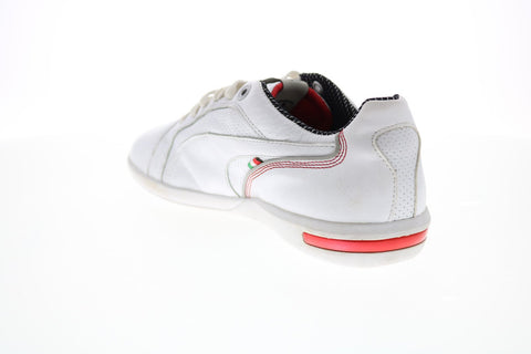 Puma Ferrari Primo 30536501 Mens White Motorsport Sneakers Shoes