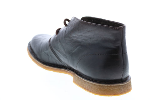 Ugg Leighton 3275-CHO Mens Brown Leather Lace Up Chukkas Boots