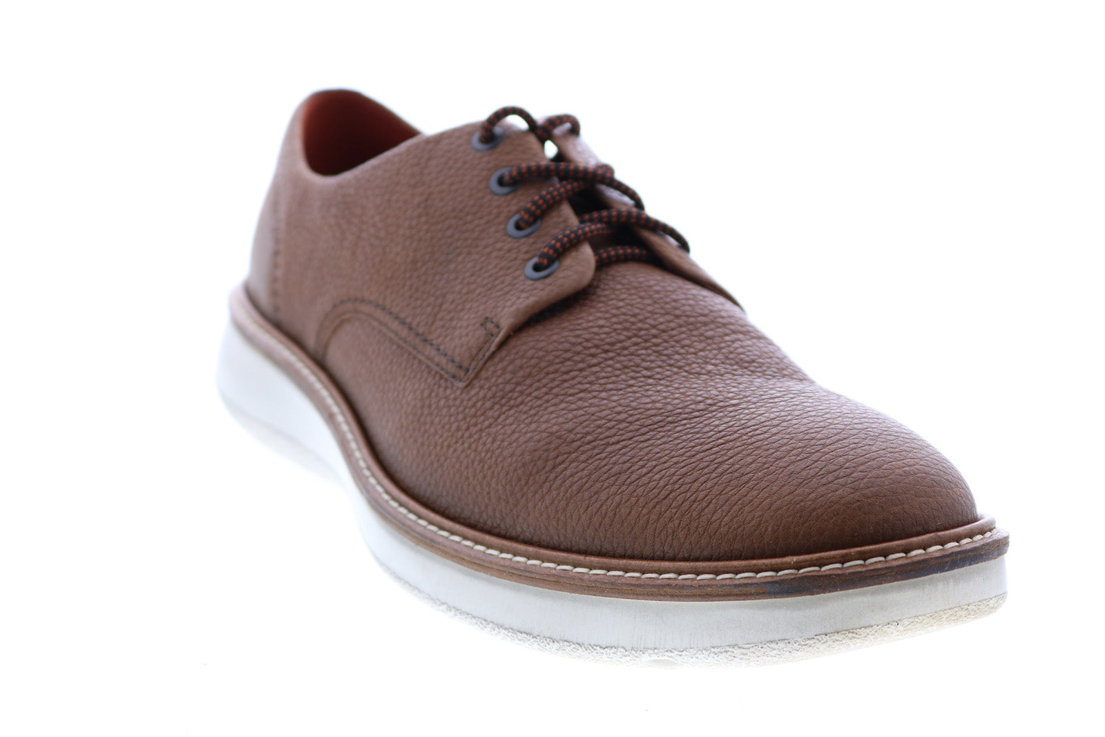 Ecco Aurora Tie 538244-55778 Mens Brown Leather Oxfords Lace Ups