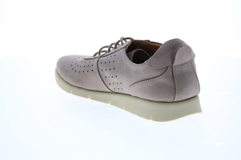 Darkwood Lace Up 8056-24NU Womens Beige Leather Lifestyle Sneakers Shoes