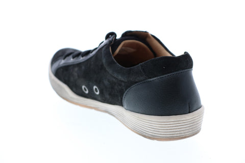 Comfortiva Lyons Suede Lace 8306521 Womens Black Lifestyle Sneakers Shoes