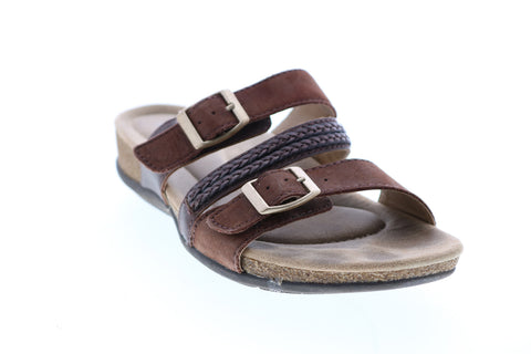 Earth Origins Bosk Baylen BOSK BAYLEN-BRK Womens Brown Slides Sandals Shoes