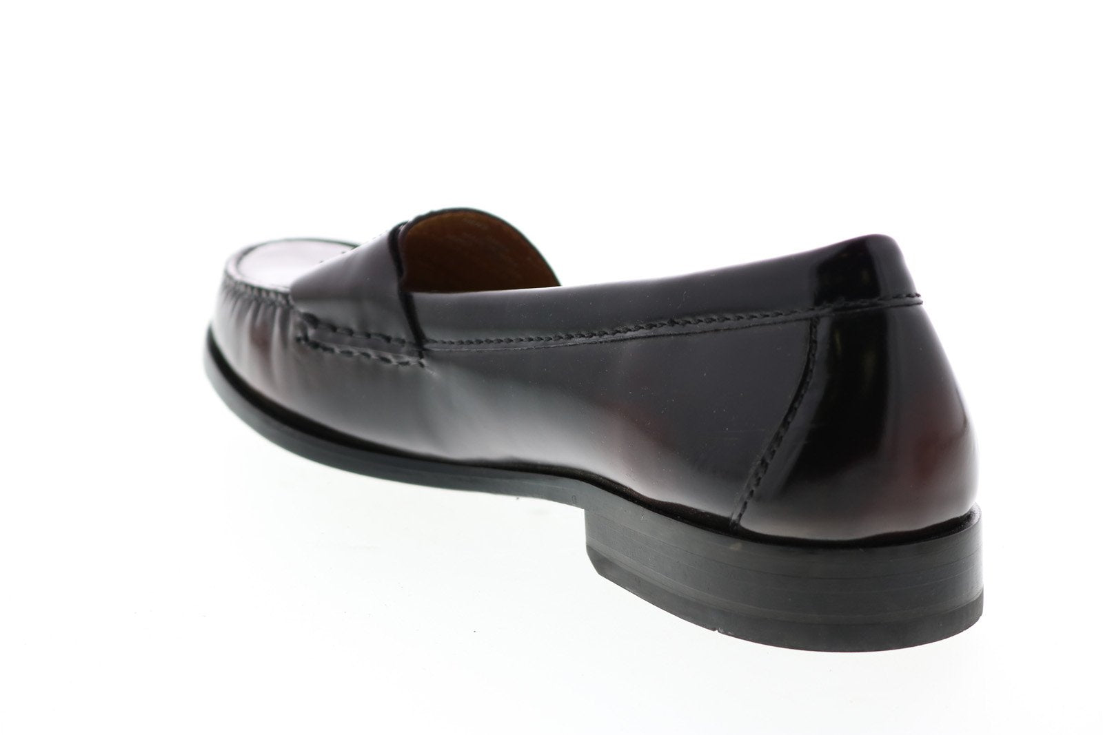 Cole Haan Pinch Penny C03504 Mens Burgundy Leather Loafers 