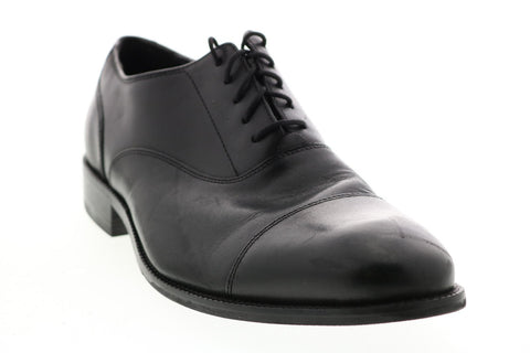 Cole Haan Williams C12202 Mens Black Oxfords & Lace Ups Cap Toe Shoes