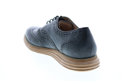 Cole Haan Original Grand C26170 Mens Black Oxfords Wingtip & Brogue Shoes