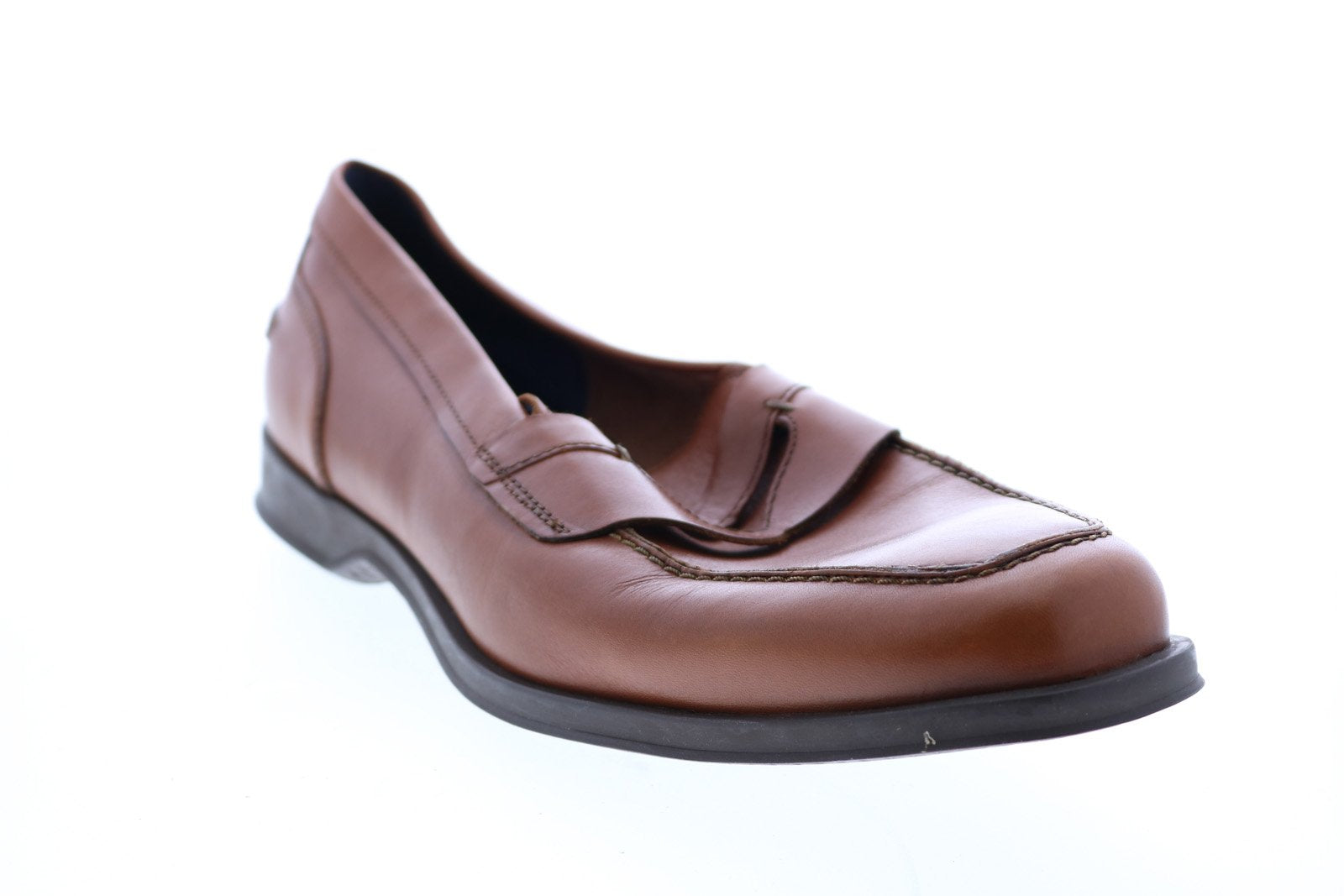 Cole Haan Grand OS C27582 Mens Brown Leather Loafers & Slip  display picture 1