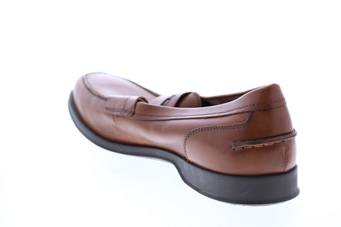 Cole Haan Grand OS C27582 Mens Brown Leather Loafers & Slip Ons Penny Shoes