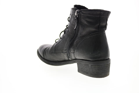 Comfortiva Cordia Lace Bootie CT0006801 Womens Black Leather Casual Dress Boots