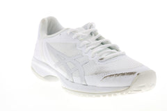 Asics Gel Court Speed Womens White Mesh Athletic Cross Training Shoes