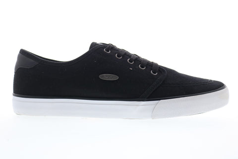 Lugz Rivington MRIVINC-060 Mens Black Canvas Lace Up Lifestyle Sneakers Shoes