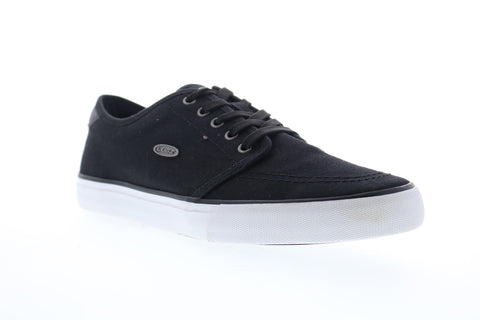 Lugz Rivington MRIVINC-060 Mens Black Canvas Lace Up Lifestyle Sneakers Shoes