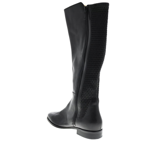 Cole Haan Rockland Riding W00210 Womens Black Leather Knee-High Boots