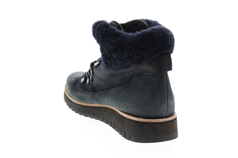 Cole Haan Zero Grand Explorer W07997 Womens Black Leather Hiking Boots