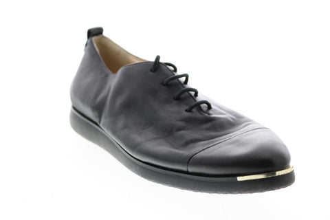 Cole Haan Grand Ambition W15527 Womens Black Synthetic Oxford Flats Shoes