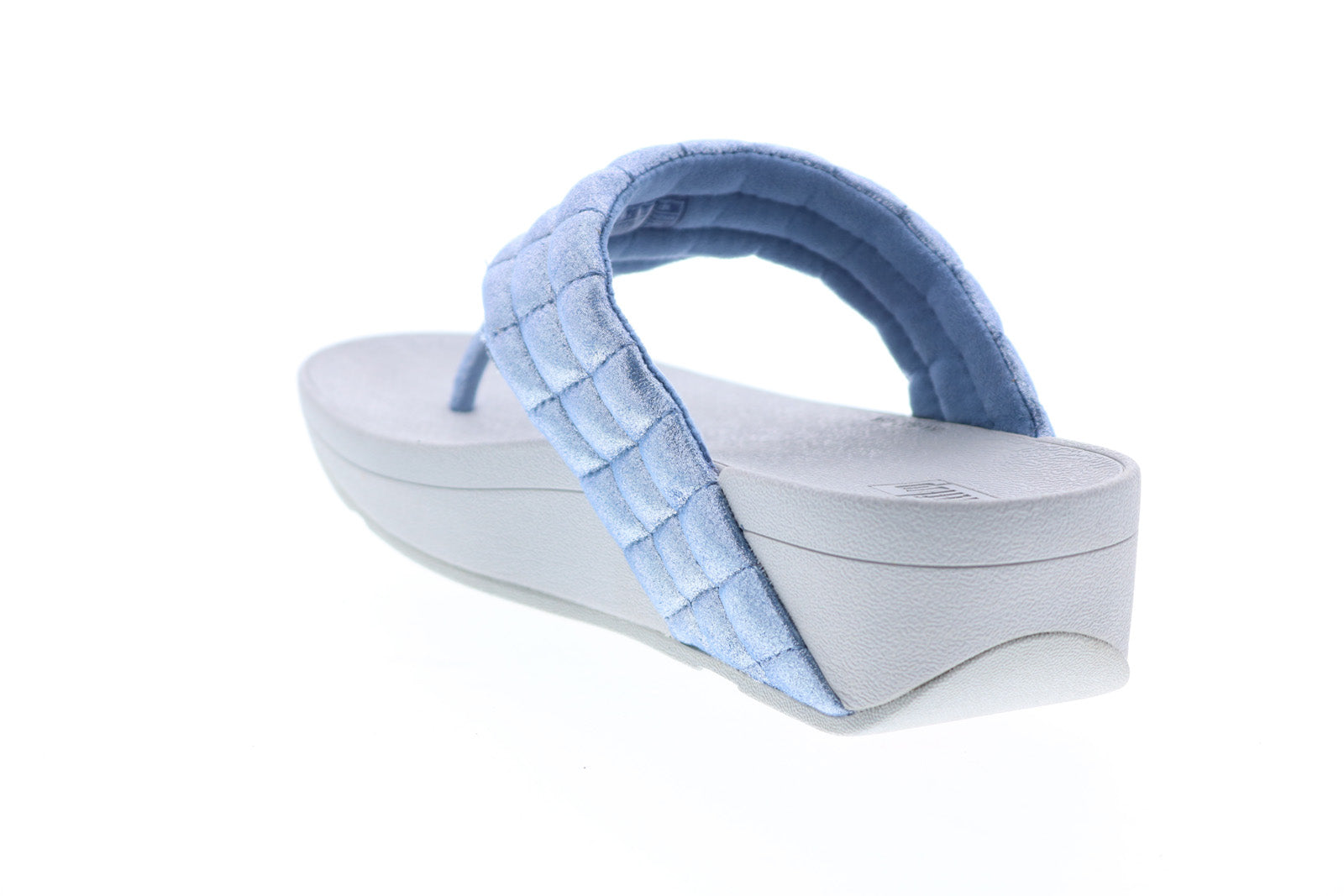 Fitflop Lulu Padded Shimmy Suede Toe-Thongs X59-003 Womens Blue Flip-F -  Ruze Shoes