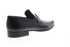 Bruno Magli Porro PORRO-10 Mens Black Leather Low Top Casual 