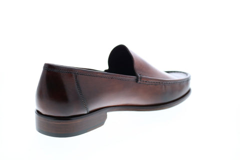 Bruno Magli Positano POSITANO Mens Brown Slip On Penny Loafers & Slip Ons Shoes
