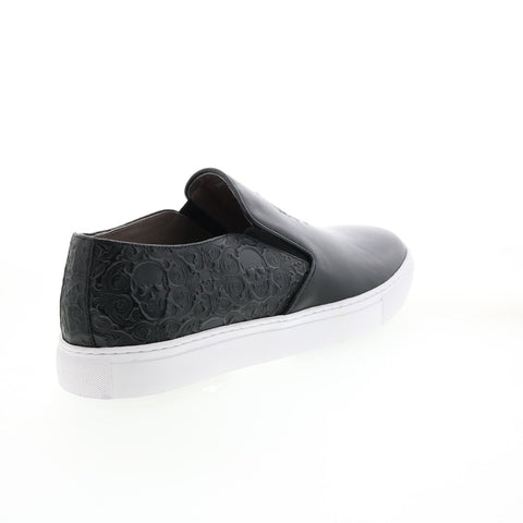 Robert Graham Calvert RG5313S Mens Black Leather Lifestyle Sneakers Shoes