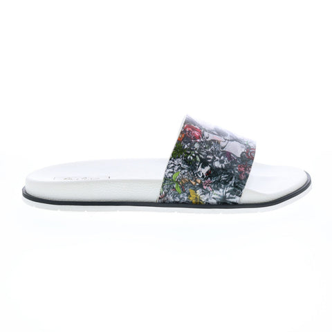 Robert Graham Whiteford RG5522F Mens White Synthetic Slides Sandals Shoes