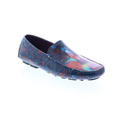 Robert Graham Ostra RG5581S Mens Blue Loafers & Slip Ons  display picture 3