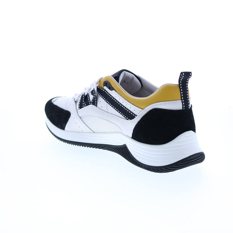 Robert Graham Typhoon RG5613L Mens White Suede Lifestyle Sneakers Shoes