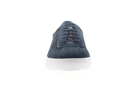 Robert Graham Anson RGL5203 Mens Blue Suede Low Top Lifestyle Sneakers Shoes