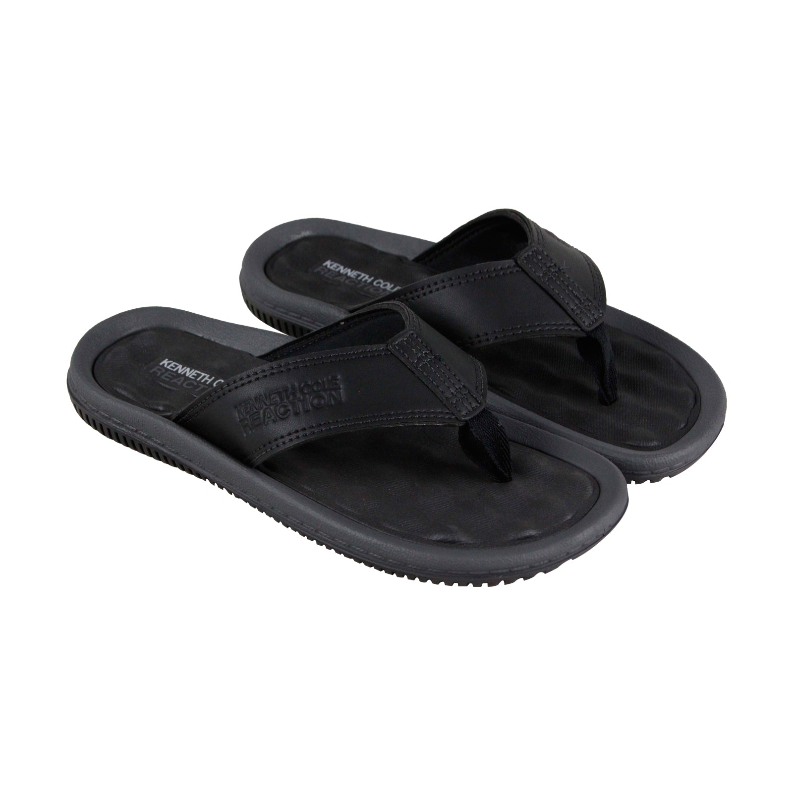 Kenneth Cole Reaction Back Flip RM07268LE Mens Black Flip 