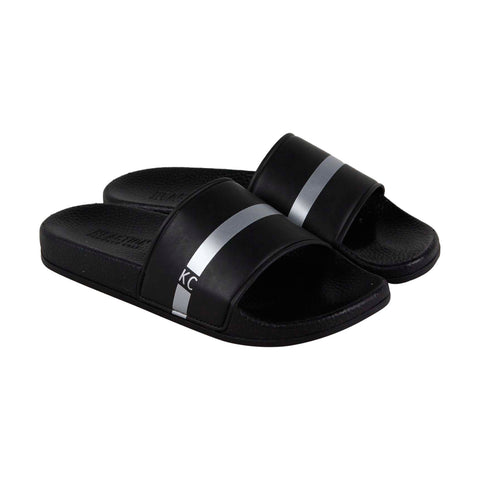 Kenneth Cole Reaction Screen Slide RMS8004SY Mens Black Slides Sandals Shoes