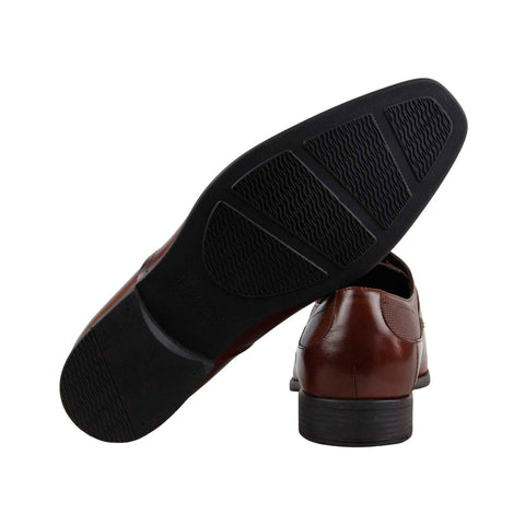 Kenneth Cole Reaction Graham Lace Up Mens Brown Casual Lace Up Oxfords Shoes